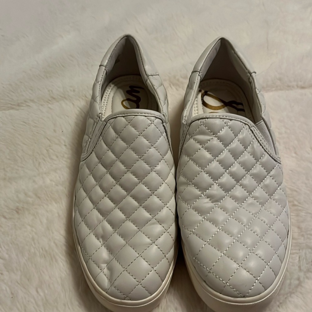 Sam Edelman Leather “Ezzie” Slip On Sneaker, 8